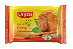 Farkhondeh Biscuit with Orange Taste